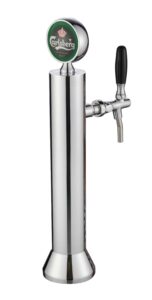 1 tap chrome beer font with lens F98B4-1 back