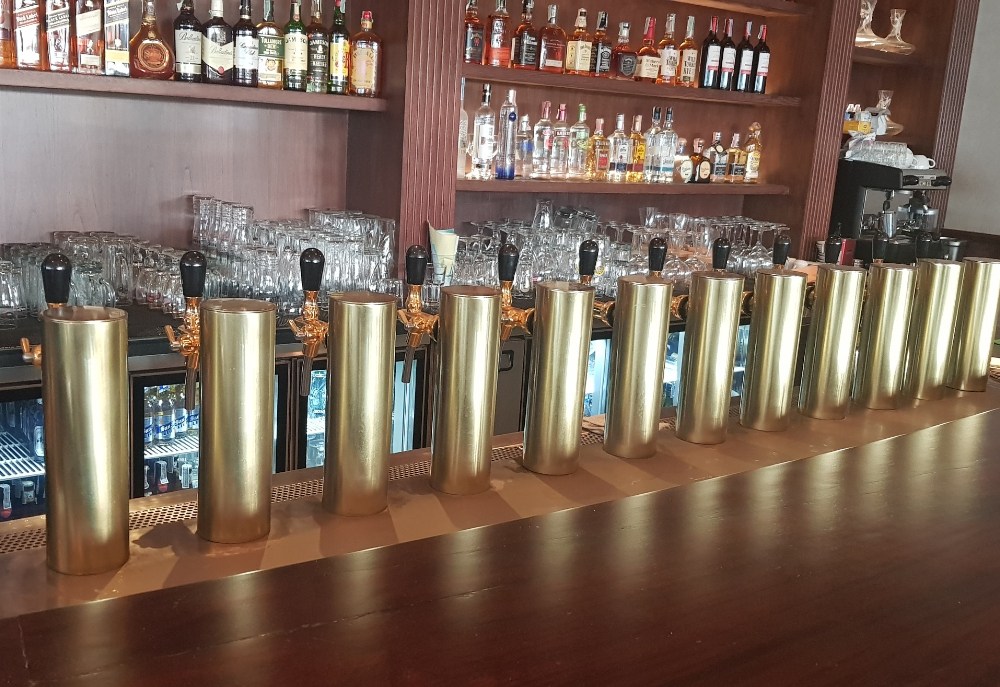 12 special made beer fonts