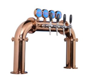 4 taps beer bridge copper F98B13-4