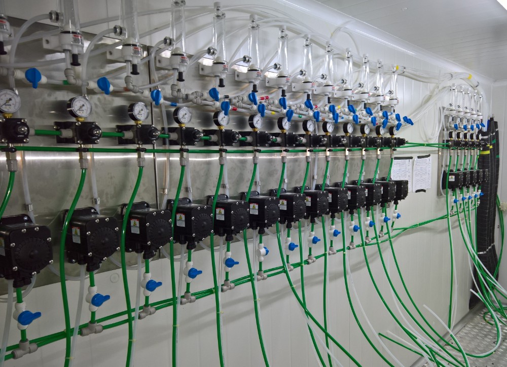 Control boards for draught beers in cold storage