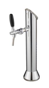 Single tap beer font tube F98B10 front