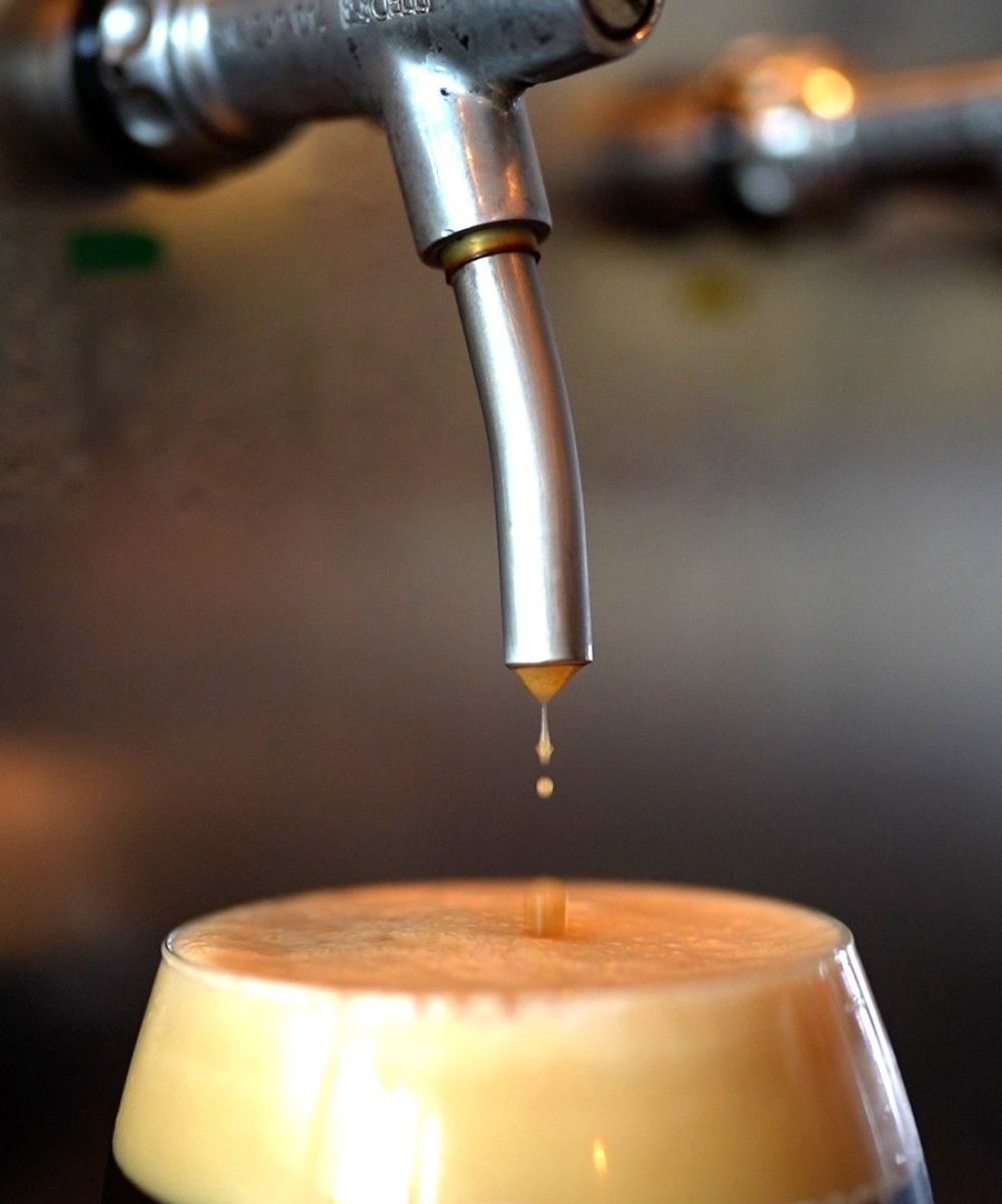 The perfect pour of draught beer